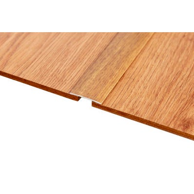 Bricomart PERFIL TRANSICIÓN ADHESIVO DE ALUMINIO ROBLE MONOLAMA/MALTA /ATLAS90CM