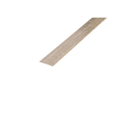 Bricomart PERFIL TRANSICIÓN ADHESIVO DE ALUMINIO TORONTO/HASPER 90 CM