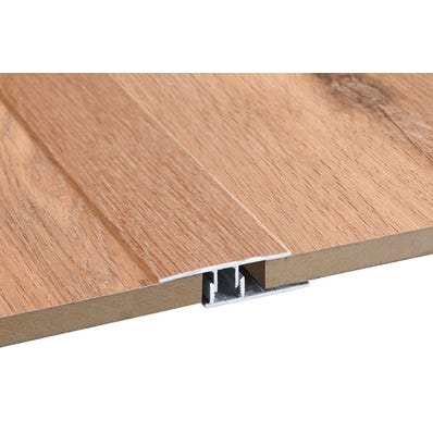 Bricomart PERFIL TRANSICIÓN DE ALUMINIO APOLO/ROBLE KHAKI/CUEVAS 240CM