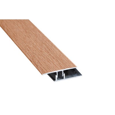 Bricomart PERFIL TRANSICIÓN DE ALUMINIO APOLO/ROBLE KHAKI/CUEVAS 240CM