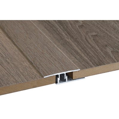 Bricomart PERFIL TRANSICIÓN DE ALUMINIO HERMEX 240 CM