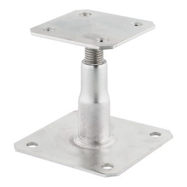 Bricomart PIE DE PILAR REGULABLE ESPESOR 4 MM. SIMPSON