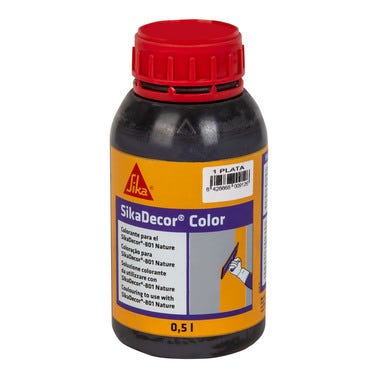 Bricomart PIGMENTO DECORATIVO SIKADECOR COLOR 0 5 L PLATA