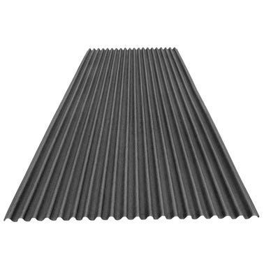 Bricomart PLACA BAJO TEJA BITUMINOSA MINIONDA NEGRO 2X0 96 M