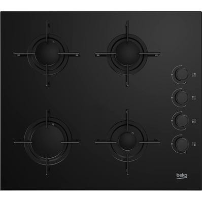 Bricomart PLACA CRISTAL GAS 4 FUEGOS BEKO HIGN 64120 SB