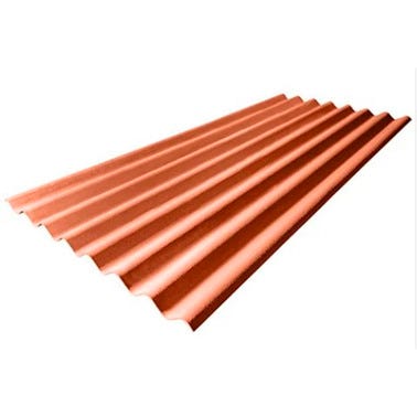 Bricomart PLACA FIBROCEMENTO BAJO TEJA PERFIL GREDOS 2 5 M