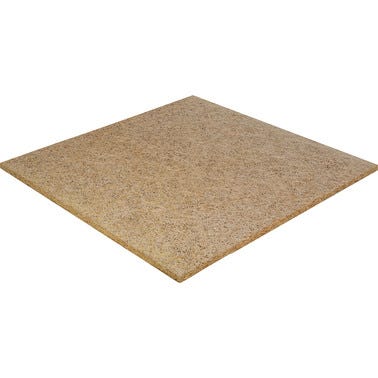 Bricomart PLACA TECHO ACÚSTICO THU VIRUTA BORDE RECTO-A 60X60X1 5 CM