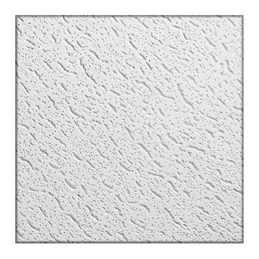 Bricomart PLACA TECHO ESCAYOLA FISURADO ESCALÓN E24 60X60X2CM 6 UDS