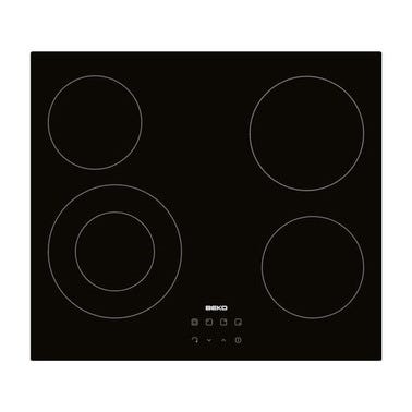 Bricomart PLACA VITROCERÁMICA 4 ZONAS BEKO HIC64402E