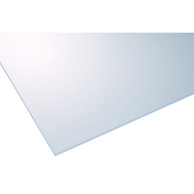 Bricomart PLANCHA DE POLIESTIRENO TRANSPARENTE 100 X 100 X 0 25 CM