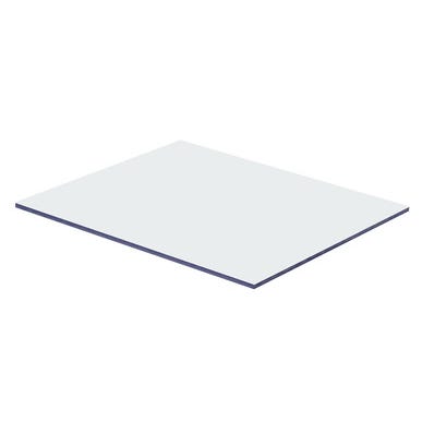 Bricomart PLANCHA DE POLIESTIRENO TRANSPARENTE 100 X 50 X 0 5 CM