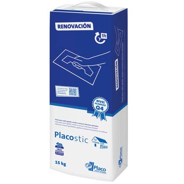 Bricomart PLASTE EN POLVO PLACOSTIC RENOVACIÓN 15 KG