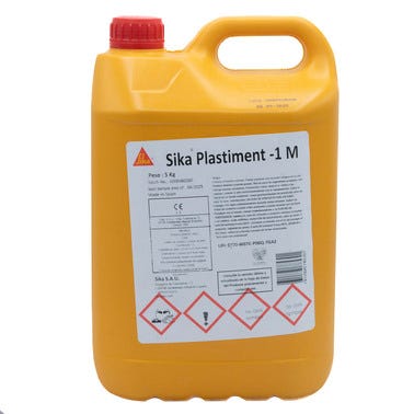 Bricomart PLASTIFICANTE-AIREANTE SIKAPLASTIMENT-1 M 5 KG
