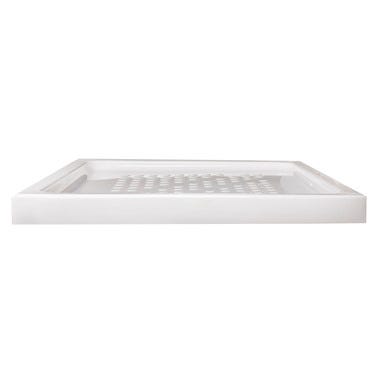 Bricomart PLATO DE DUCHA CERAMICO CUADRADO ROCA BLANCO 90X90CM