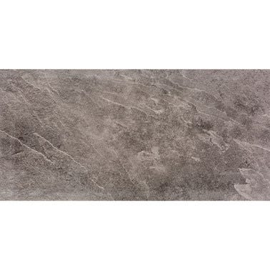 Bricomart PORCELÁNICO PISCINA 37X75CM FLORIDA ANTRACITA ANTIDESLIZANTE