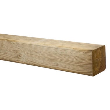 Bricomart POSTE PINO MACIZO TRATAMIENTO AUTOCLAVE 240X7X7 CM