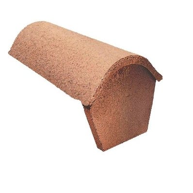 Bricomart PRINCIPIO DE CUMBRERA TEJA LATINA MASA ROJO