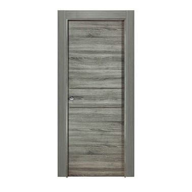 Bricomart PUERTA ABATIBLE EN BLOCK MELAMINA GRIS 72 5CM CIEGA DERECHA Bricomart PUERTA ABATIBLE EN BLOCK MELAMINA GRIS 72 5CM CIEGA DERECHA