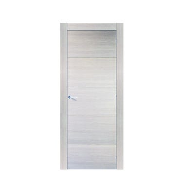 Bricomart PUERTA INTERIOR EN BLOCK MELAMINA NORD VT5 82.5CM DERECHA