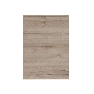 Bricomart PUERTA PARA MUEBLE DE COCINA LUGO ROBLE CLARO MATE AGLOMERADO 70X50CM