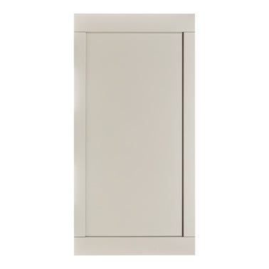 Bricomart PUERTA PARA MUEBLE DE COCINA MENORCA GRIS CLARO MATE MDF 56X60CM
