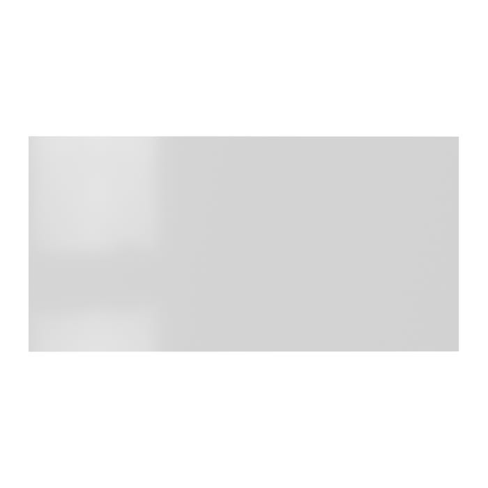 Bricomart PUERTA PARA MUEBLE DE COCINA SEVILLA BLANCO BRILLO PET 45X90CM