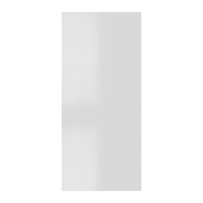 Bricomart PUERTA PARA MUEBLE DE COCINA SEVILLA BLANCO BRILLO PET 90X40CM