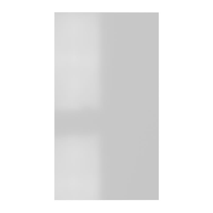 Bricomart PUERTA PARA MUEBLE DE COCINA SEVILLA BLANCO BRILLO PET 90X50CM