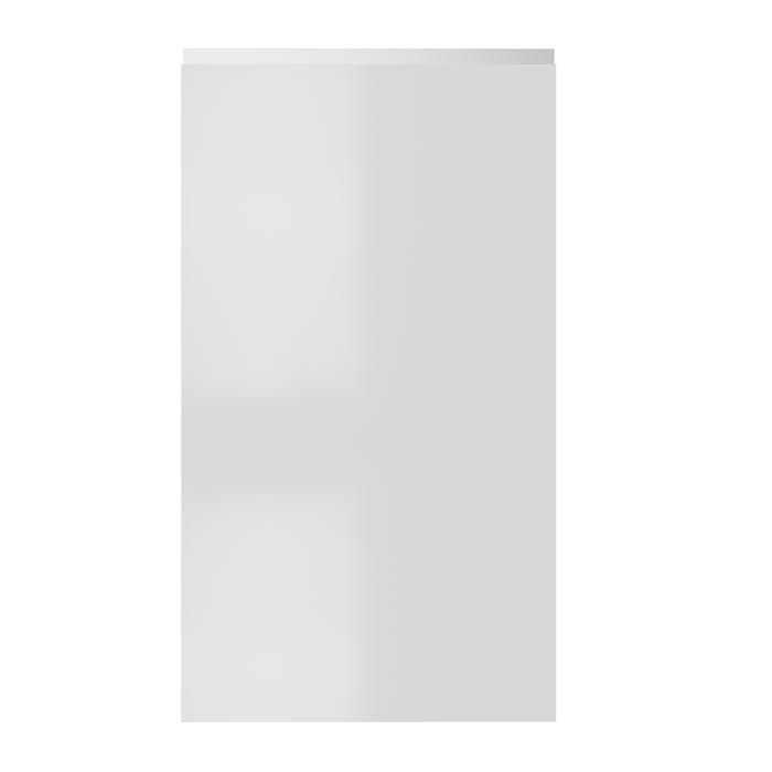 Bricomart PUERTA PARA MUEBLE DE COCINA TOLEDO BLANCO BRILLO PET 90X50CM