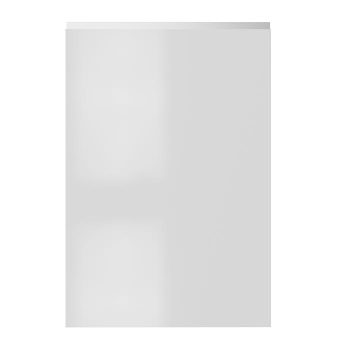Bricomart PUERTA PARA MUEBLE DE COCINA TOLEDO BLANCO BRILLO PET 90X60CM