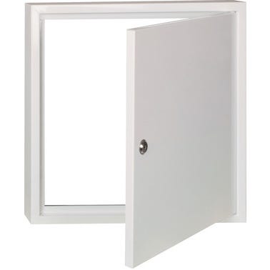 Bricomart PUERTA REGISTRO ICT CON MARCO METÁLICO 45X45 CM SOLERA