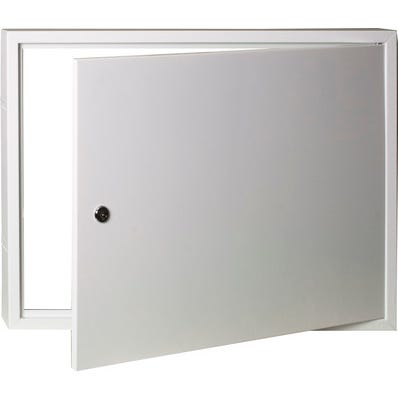 Bricomart PUERTA REGISTRO ICT CON MARCO METÁLICO 70X50 CM SOLERA