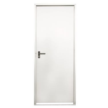 Bricomart PUERTA SERVICIO MULTIUSO BLANCA 80 CM DERECHA