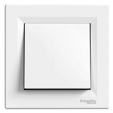 Bricomart PULSADOR NEUTRO MONOBLOCK SERIE ASFORA BLANCO