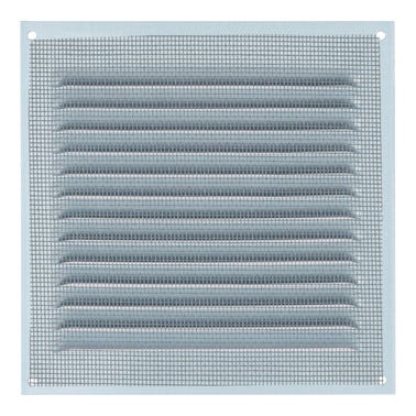 Bricomart REJILLA DE VENTILACION CON MOSQUITERA SOBREPONER ALUMINIO BRONCE 15 X 15 CM. ESPESOR 0.8 MM