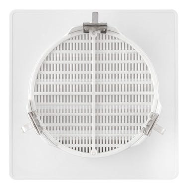Bricomart REJILLA DE VENTILACION EMPOTRABLE PLASTICO 12.5 X 12.5 CM