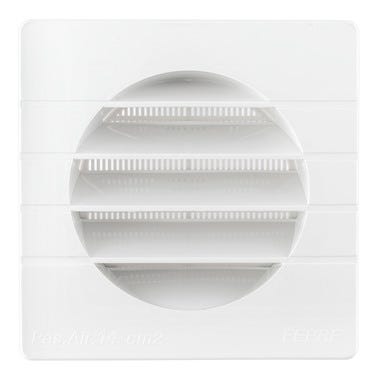 Bricomart REJILLA DE VENTILACION EMPOTRABLE PLASTICO 12.5 X 12.5 CM
