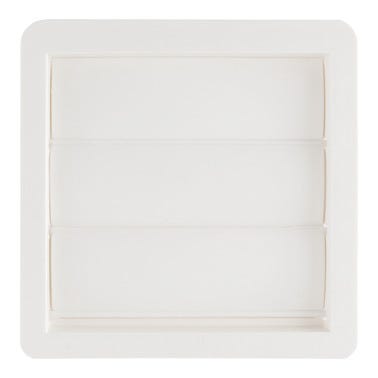 Bricomart REJILLA DE VENTILACION EMPOTRABLE PVC 100 MM