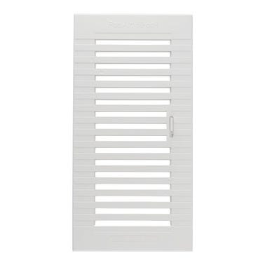 Bricomart REJILLA DE VENTILACION EMPOTRABLE REGULABLE PLASTICO 13.3 X 26 CM
