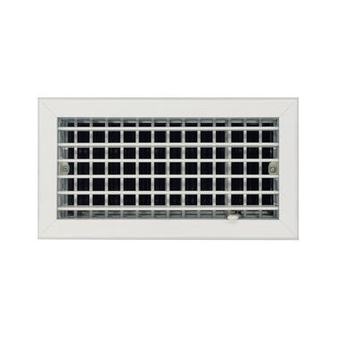Bricomart REJILLA DOBLE DEFLEXION CON REGULACION PALANCA 300X150MM