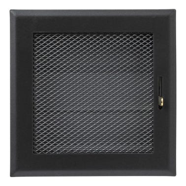 Bricomart REJILLA REGISTRABLE PARA TUBO DE 120MM 15X15CM GRIS