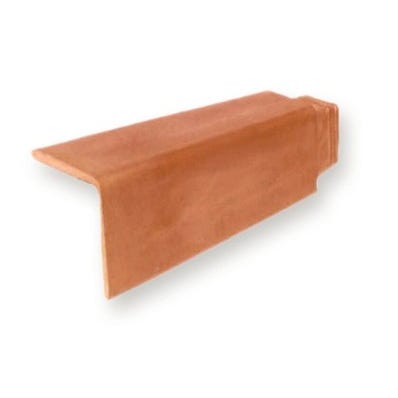 Bricomart REMATE ANGULAR PARA TEJA CERAMICA MIXTA ROJO FLAMEADO