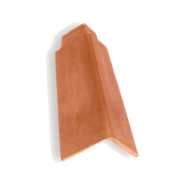 Bricomart REMATE ANGULAR PARA TEJA CERAMICA MIXTA ROJO FLAMEADO