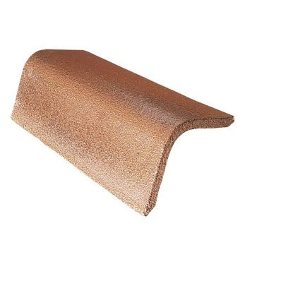 Bricomart REMATE ANGULAR PARA TEJA HORMIGÓN TEIDE BRONCE