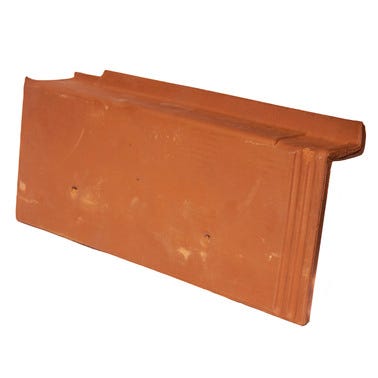 Bricomart REMATE LATERAL DERECHO PARA TEJA CERÁMICA KLINKER HYDRA ROJO