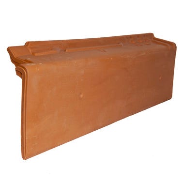 Bricomart REMATE LATERAL DERECHO PARA TEJA CERÁMICA KLINKER HYDRA ROJO