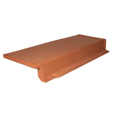 Bricomart REMATE LATERAL IZQUIERDO PARA TEJA CERÁMICA MIXTA ROJO