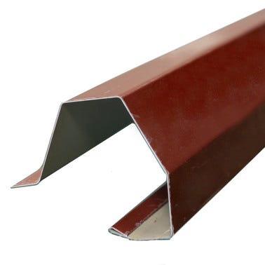 Bricomart REMATE LATERAL VUELO PANEL 3 GRECAS ROJO 3.1 M