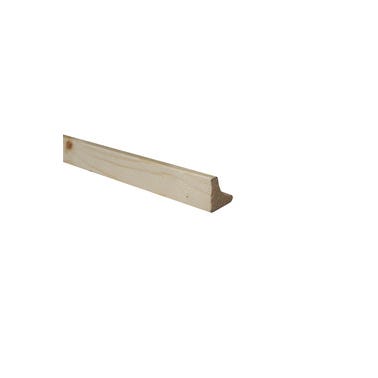 Bricomart RINCONERA MADERA ABETO SIN BARNIZAR 2400 X 23 X 23 MM