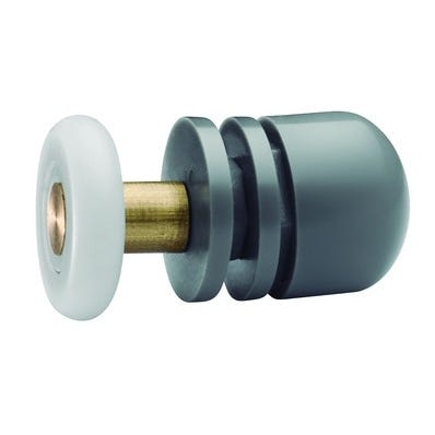 Bricomart RODAMIENTO SUPERIOR/INFERIOR MAMPARA DE DUCHA NYLON 23.5 MM